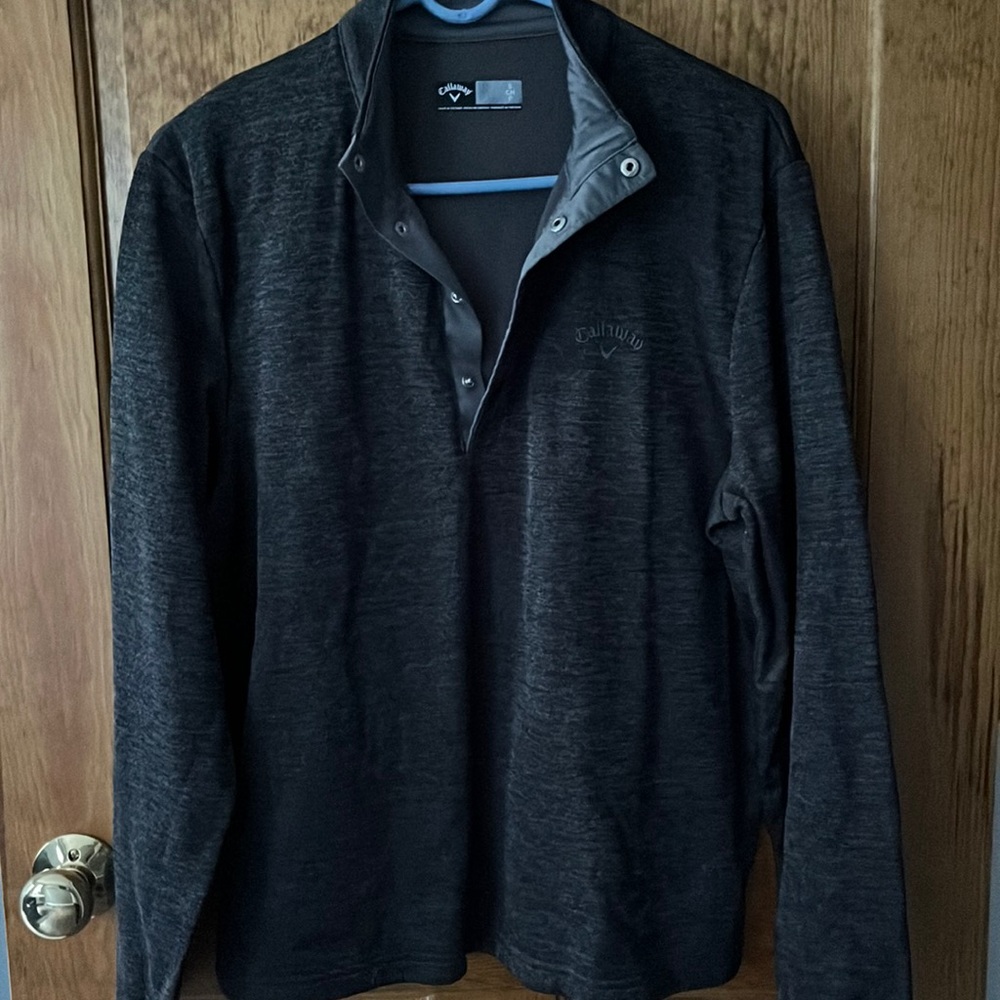 Callaway Men’s Golf Polo Quarter Button